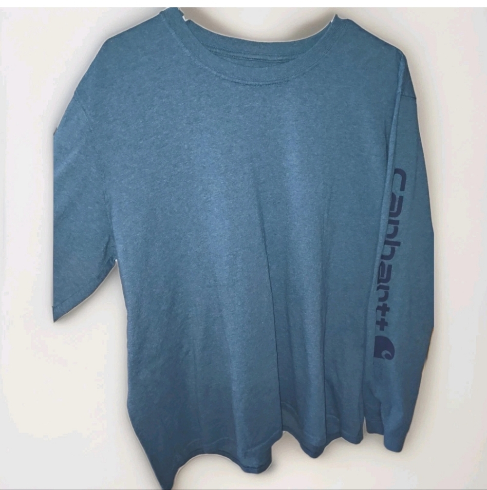 Carhartt Teal Crew Neck Shirt